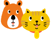 にゃんことクマさん